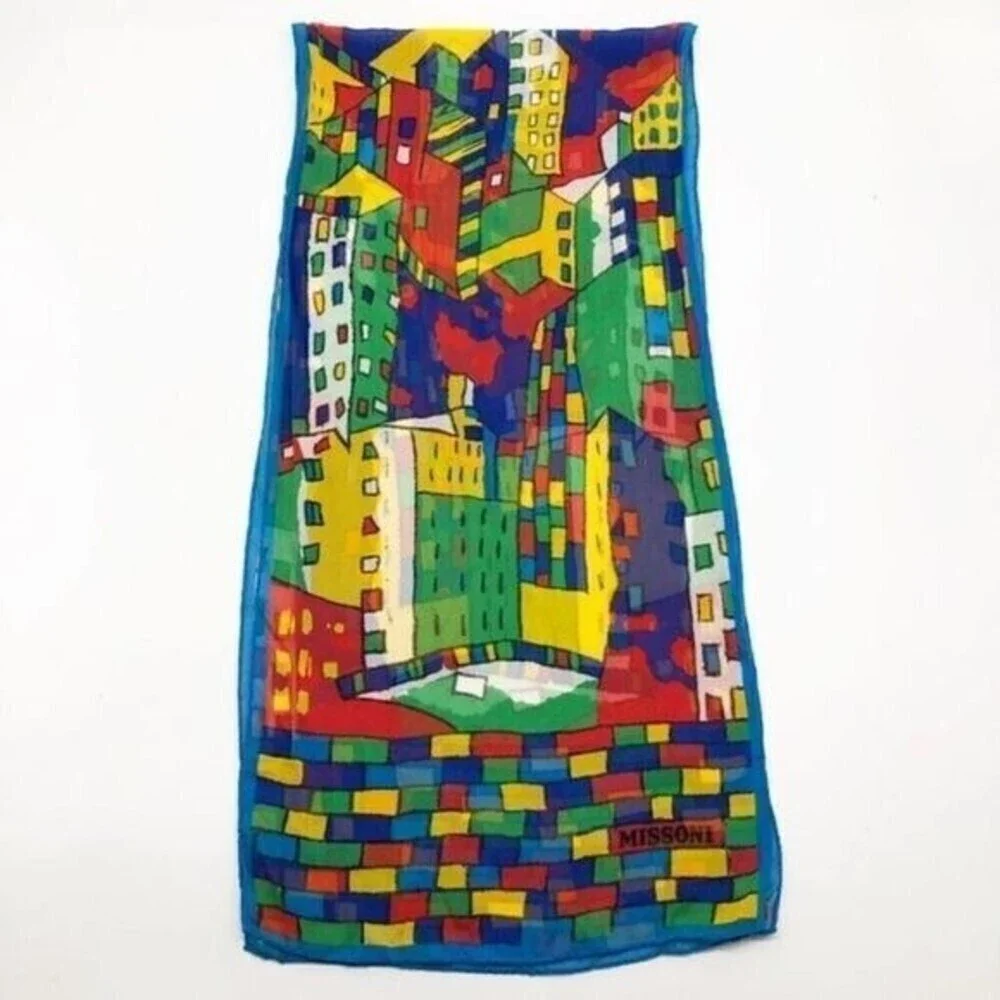 Missoni silk colorful